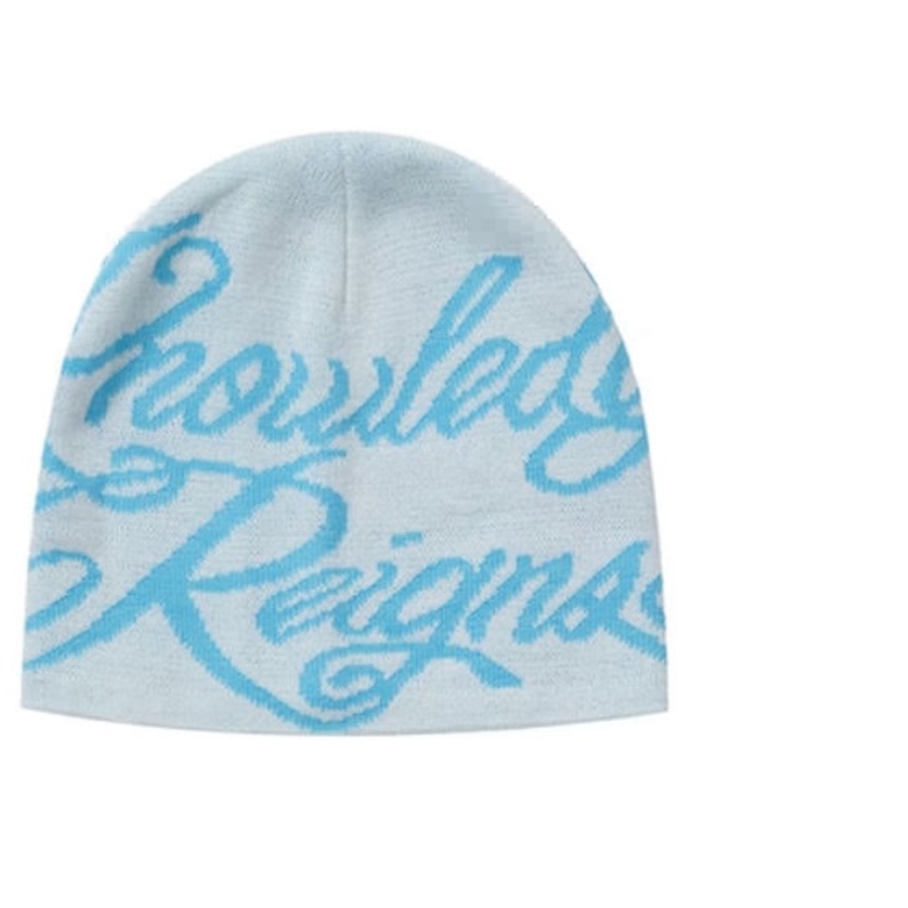Supreme Knowledge Reigns Beanie White View 2